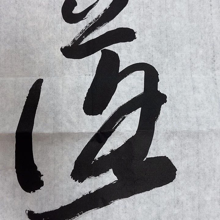 食***人书法老师书法作品