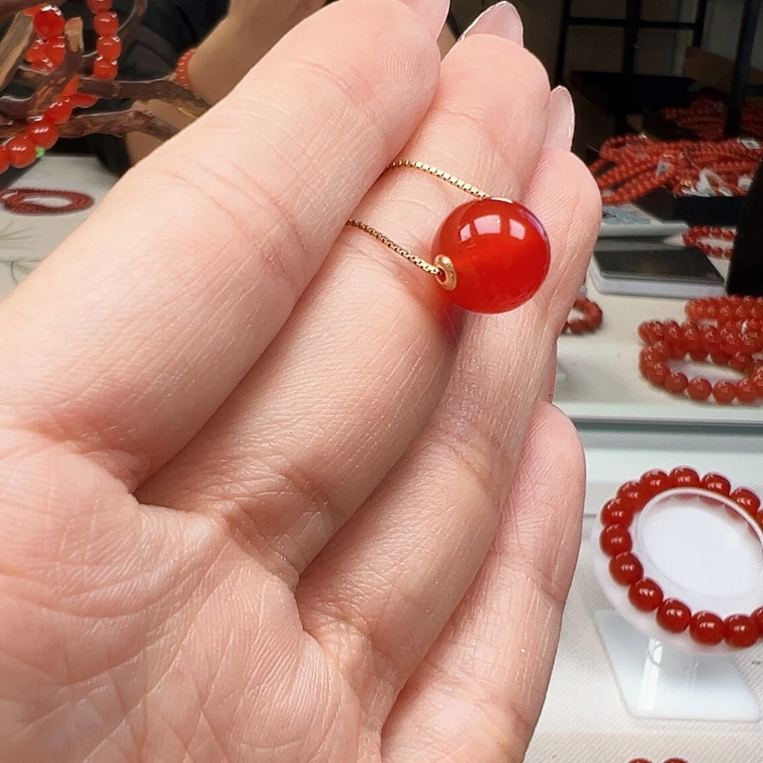 未镶嵌手链南红玛瑙