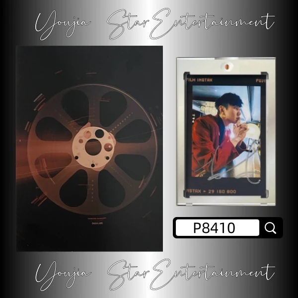 P8410【林俊杰】正品拍立得照片 黑胶边框