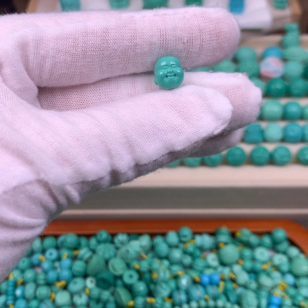 湖北精品弥勒佛头9mm