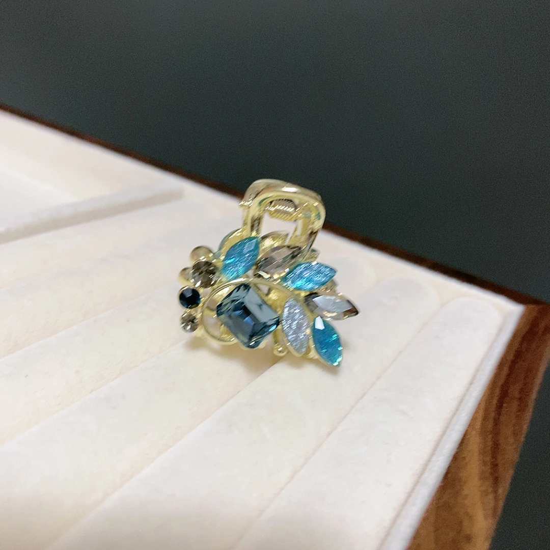 泛思叶子小号抓夹2.8公分侧边夹精致复古迷你气质小抓夹