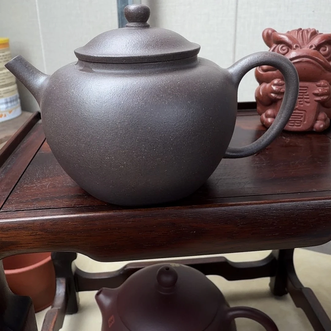 立帽壶180cc青灰段泥