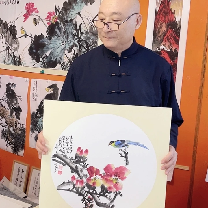 国画张圣敏先生纯手绘作品
