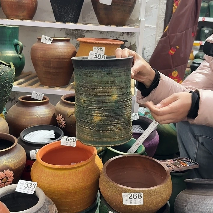 绿色直筒399高度22口径16