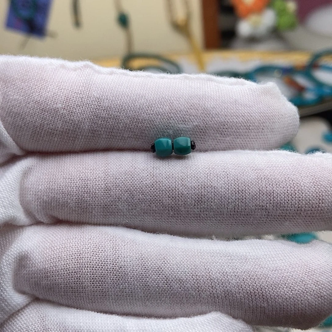 绿松石未镶嵌松石配饰h