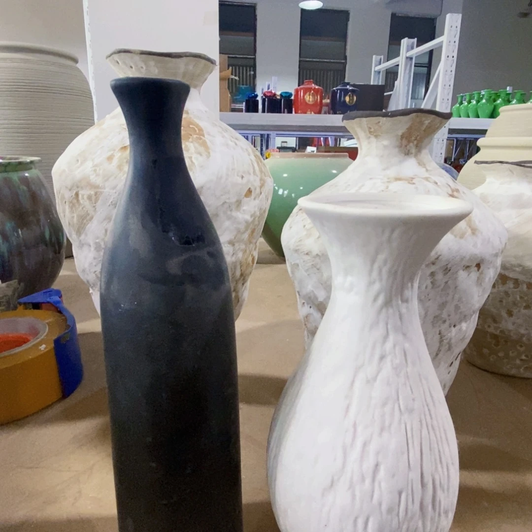陶花瓶2个 福利价