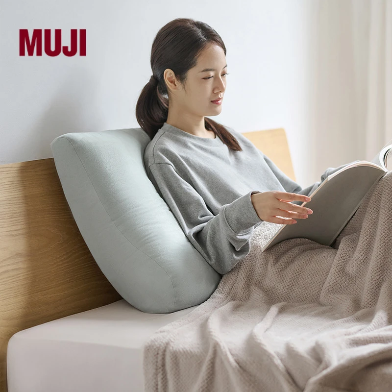 无印良品 MUJI 可多种用途的柔软靠垫 床头靠枕