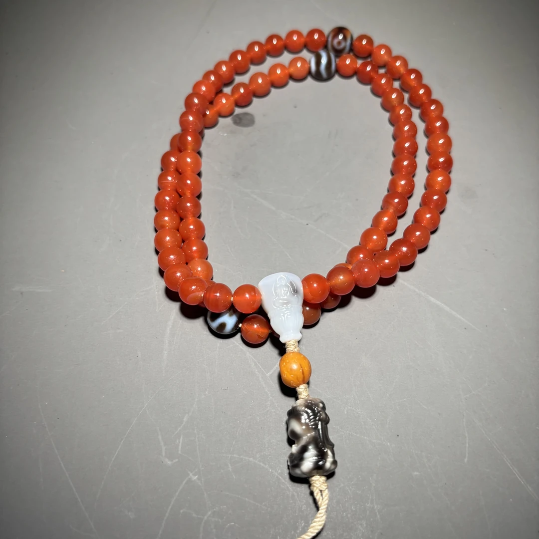 HZ99507玛瑙项链-朵云轩