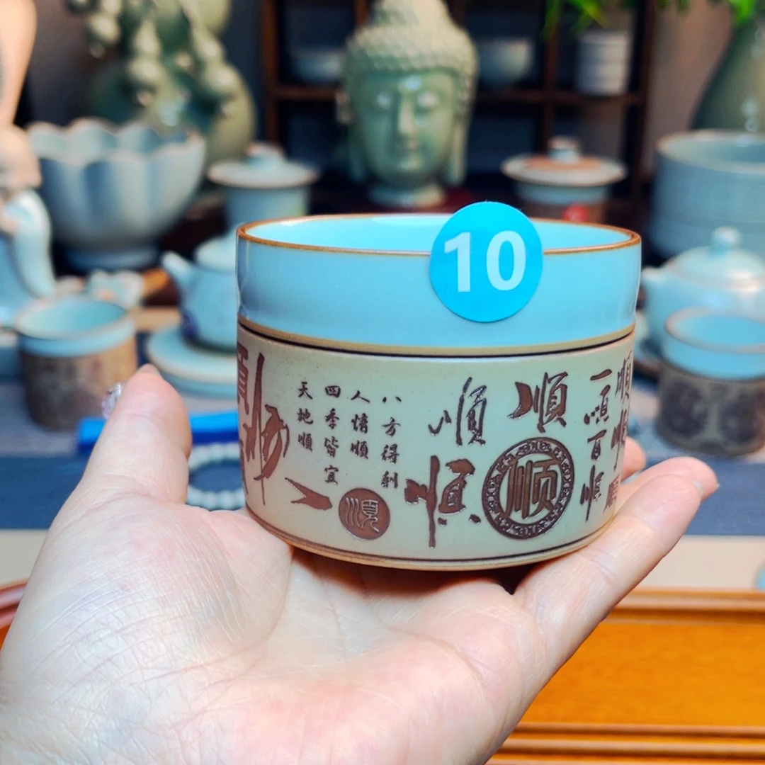 【闪购商品】汝州单壶，天青，大壶，
