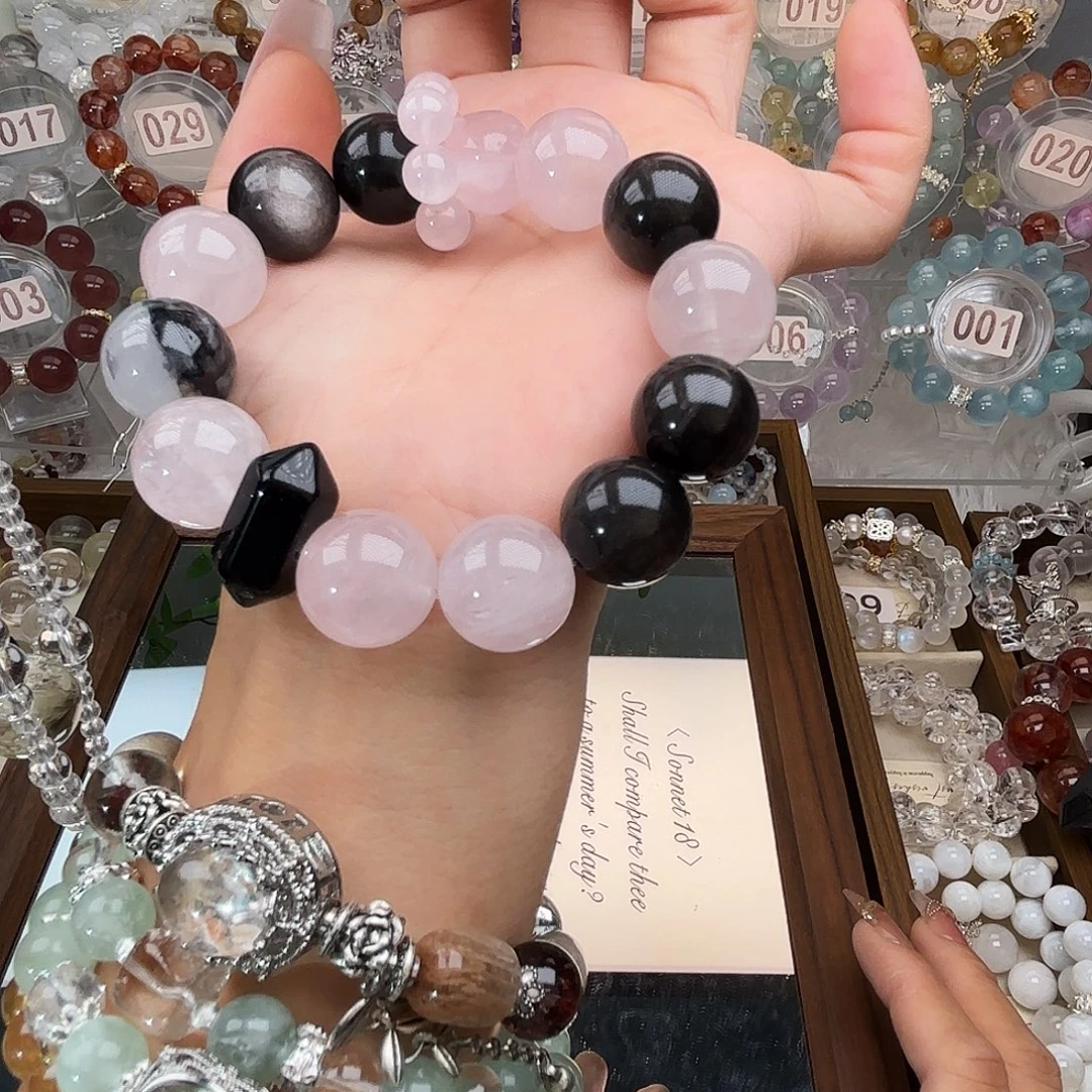 银S925镶嵌手链水晶98888888