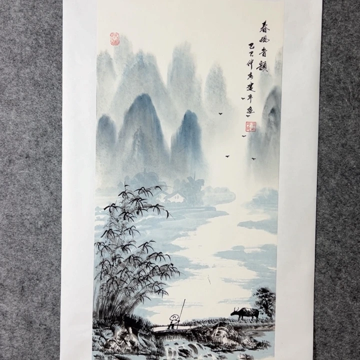 国画精品手绘国画作品