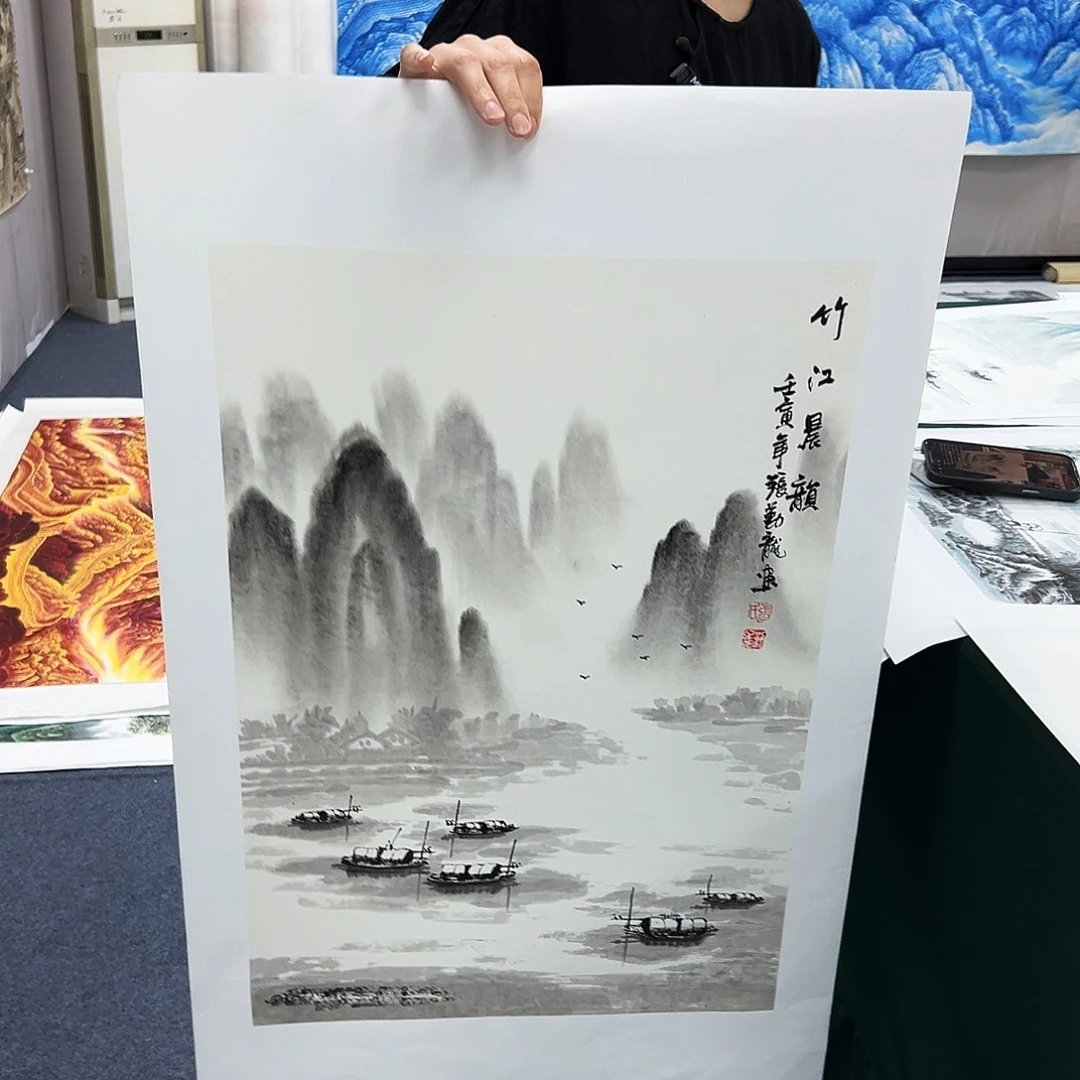 国画宣纸国画作品纯手绘