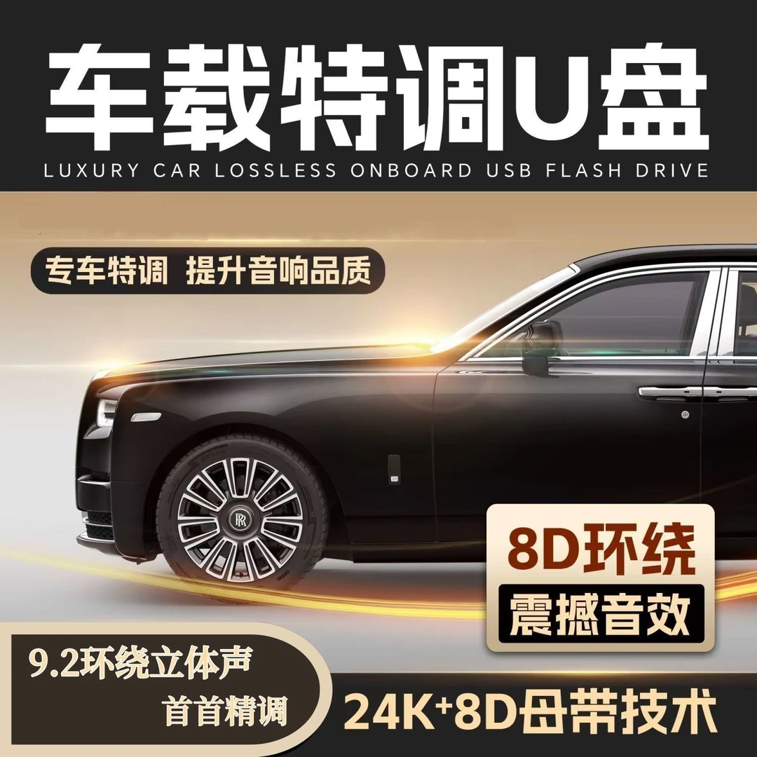2025至尊升级无损高音质车载音乐U盘不限车型车载音乐u盘