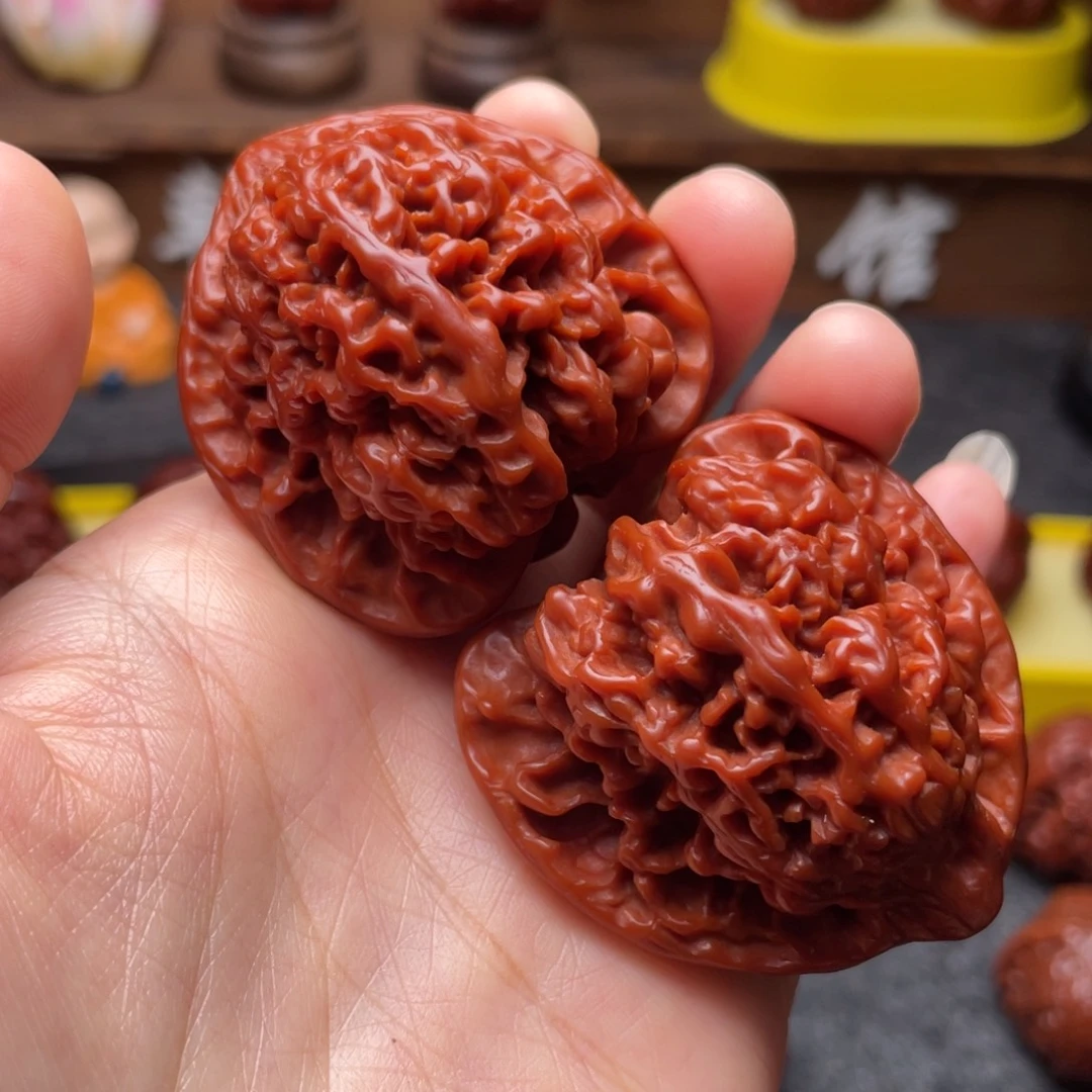 吊坠文玩核桃文玩核桃 手把件 满天星 45