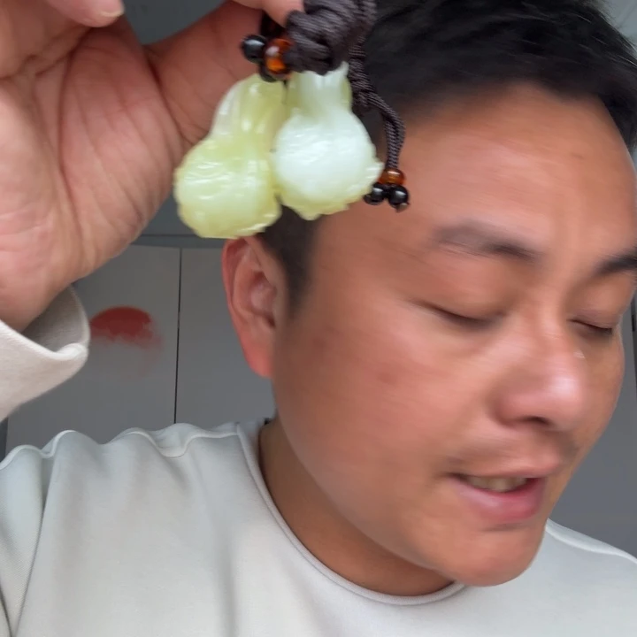 玉白菜吊坠0000000