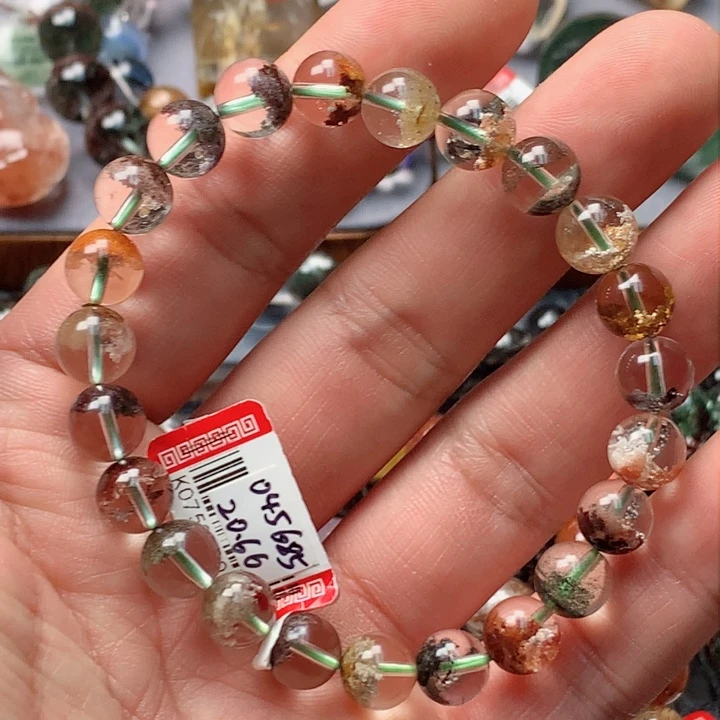 水晶手串未镶嵌天然