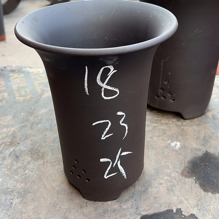 花盆紫泥透气花盆