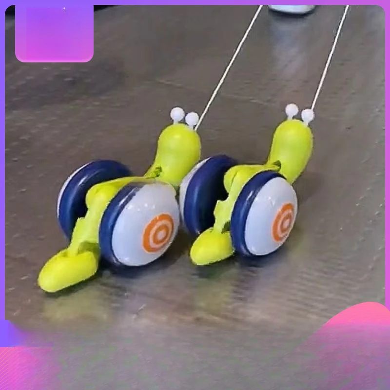 网红牵绳儿童蜗牛拉线玩具牵引宝宝爬行学步灯光音乐包邮