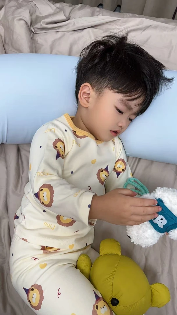 【棉逗熊品牌】男童2025新款空调服休闲中小童家居服-17336-17335