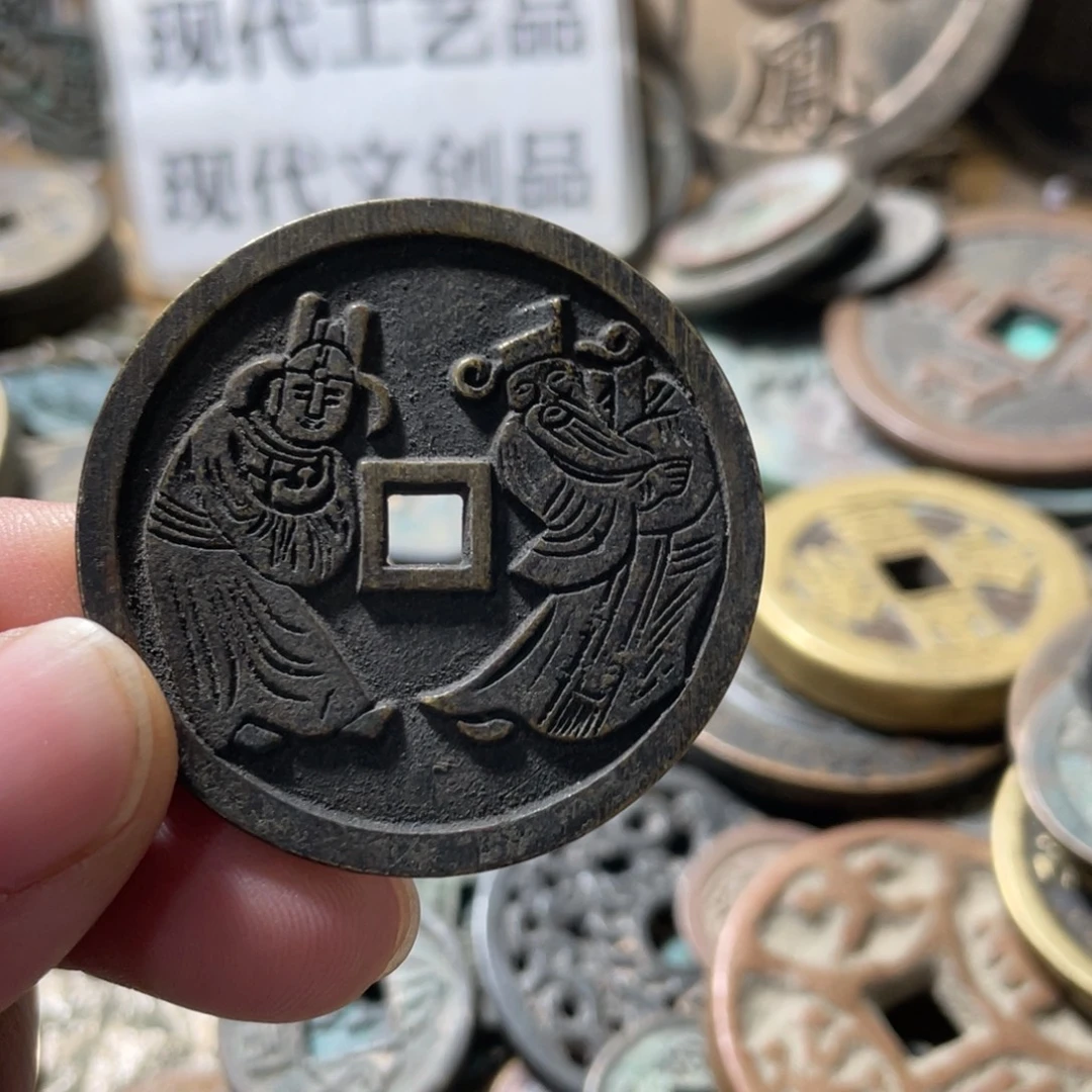 铜现代工艺品学习币