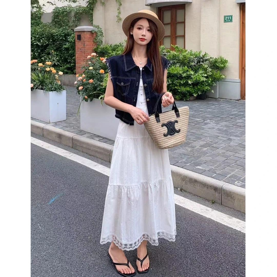 DS521865回味依衣高级感时尚设计师款两件套套裙