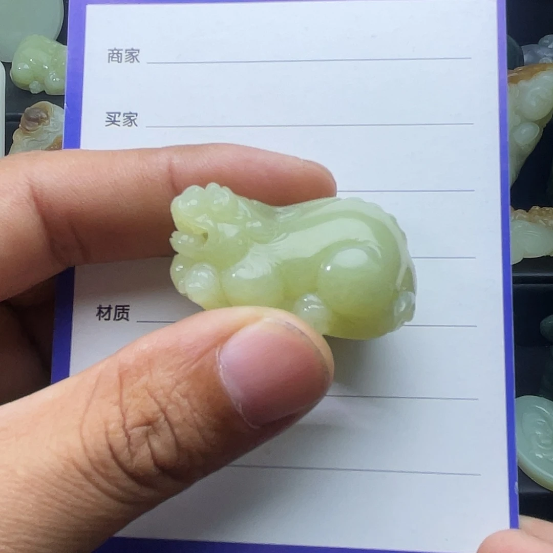 吊坠(不含链)未镶嵌和田玉