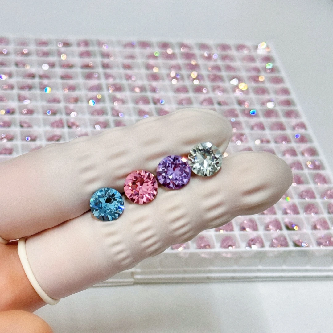 钛钢耳饰 8mm华子【4支】耳钉爆闪时尚百搭耳蜗钉耳骨钉