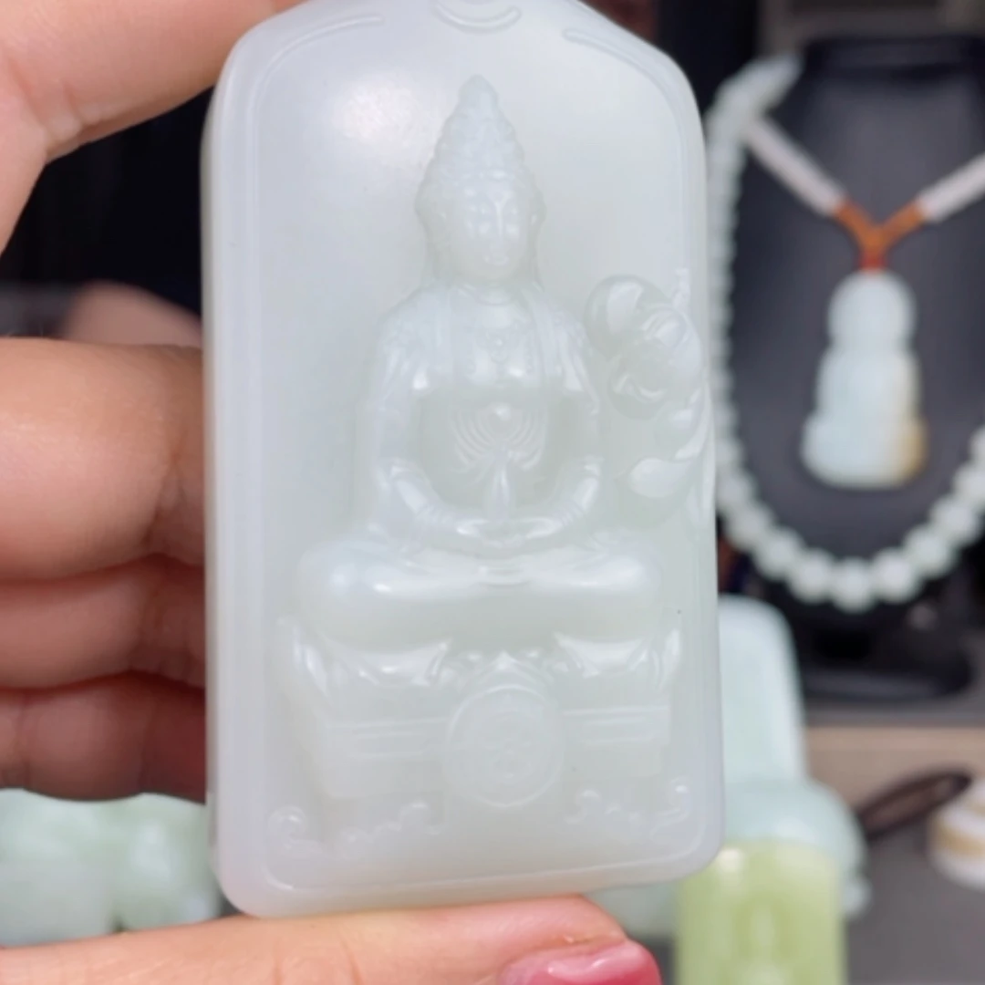 【闪购商品】颈饰未镶嵌和田玉王*瑞