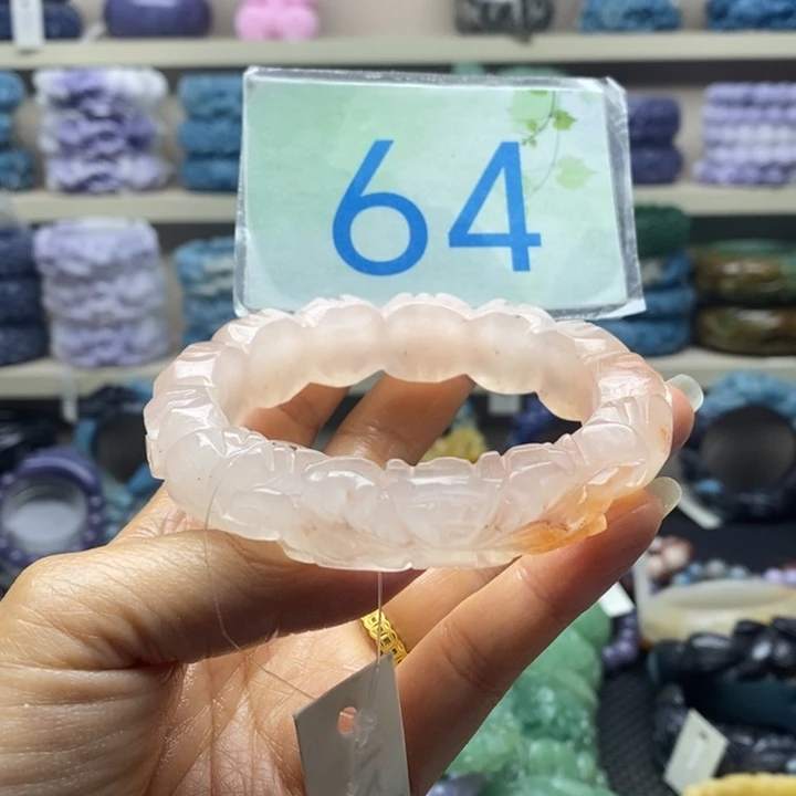 未镶嵌手镯石英岩玉