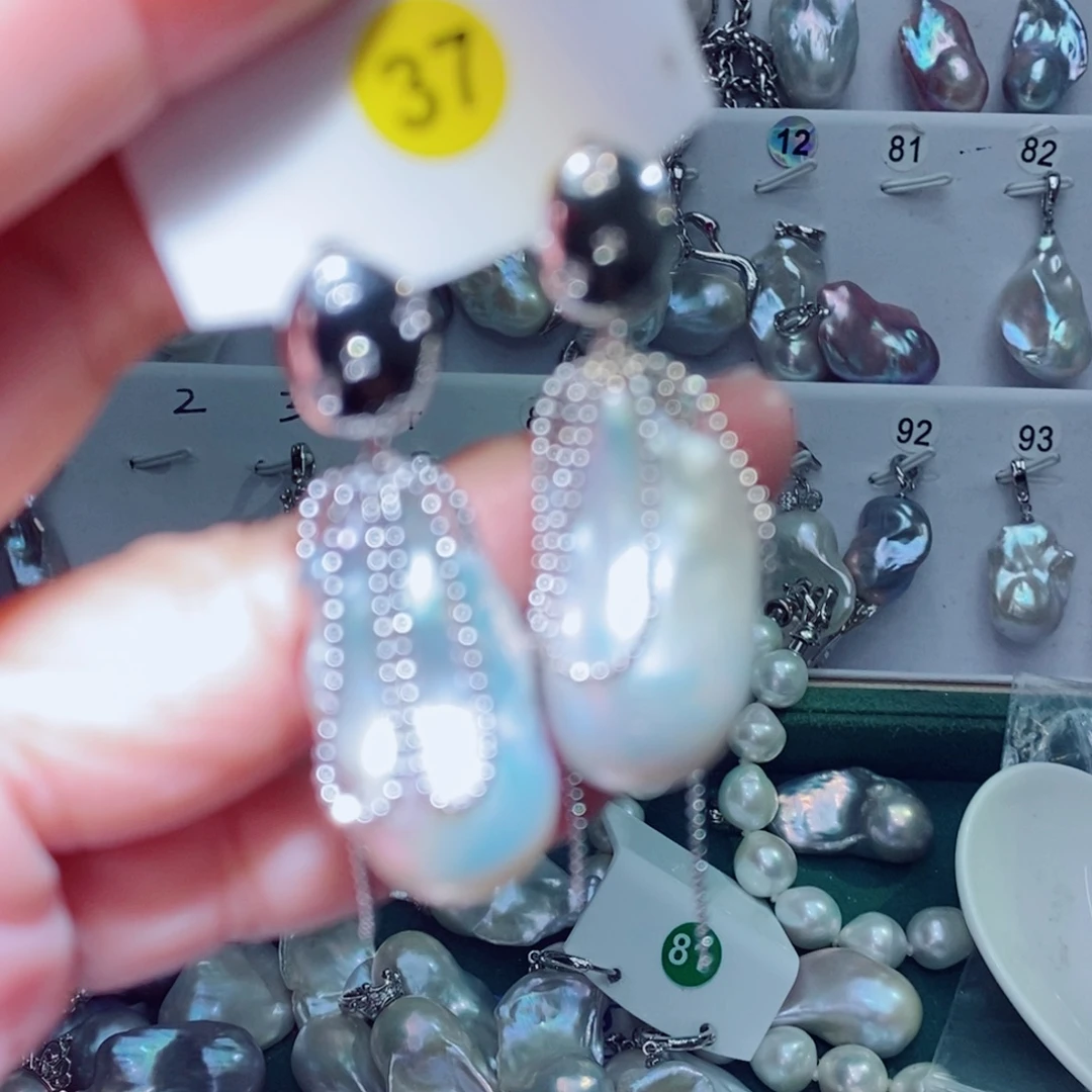 艾***姐淡水珍珠其他银S925镶嵌