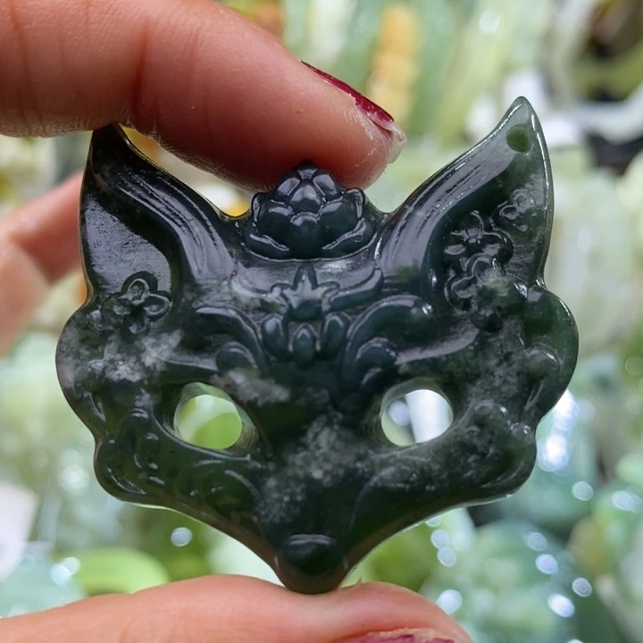 未镶嵌岫玉岫玉吊坠