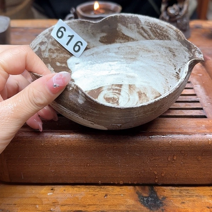 纯手工制作粗陶茶具