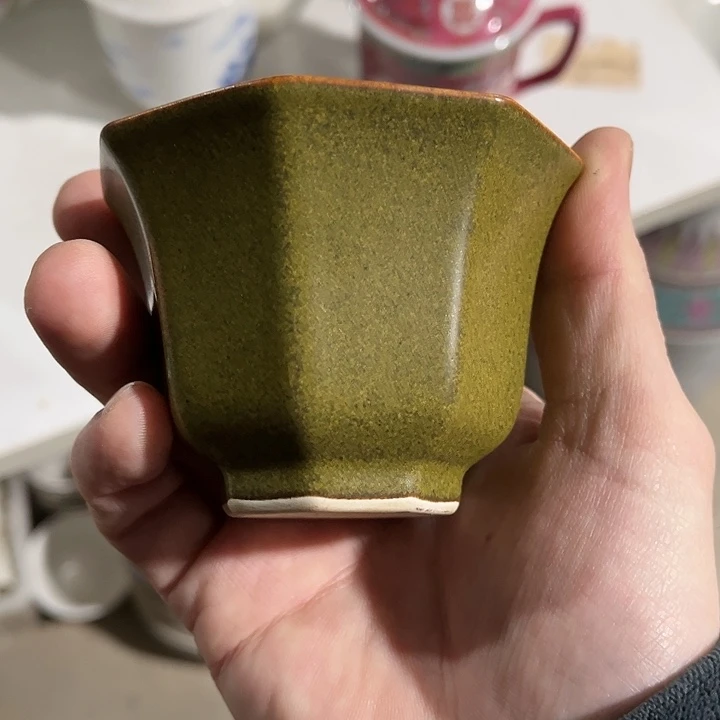 瓷片景德镇陶瓷杯子。