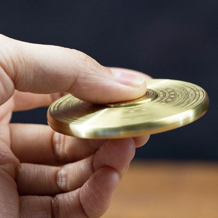 全铜解压罗盘摆件