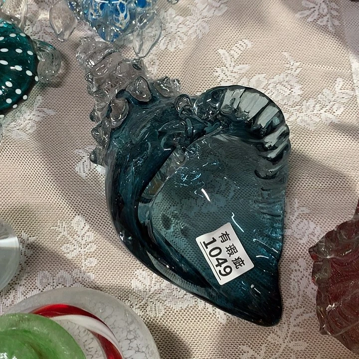 琉璃1049瑕疵花瓶摆件