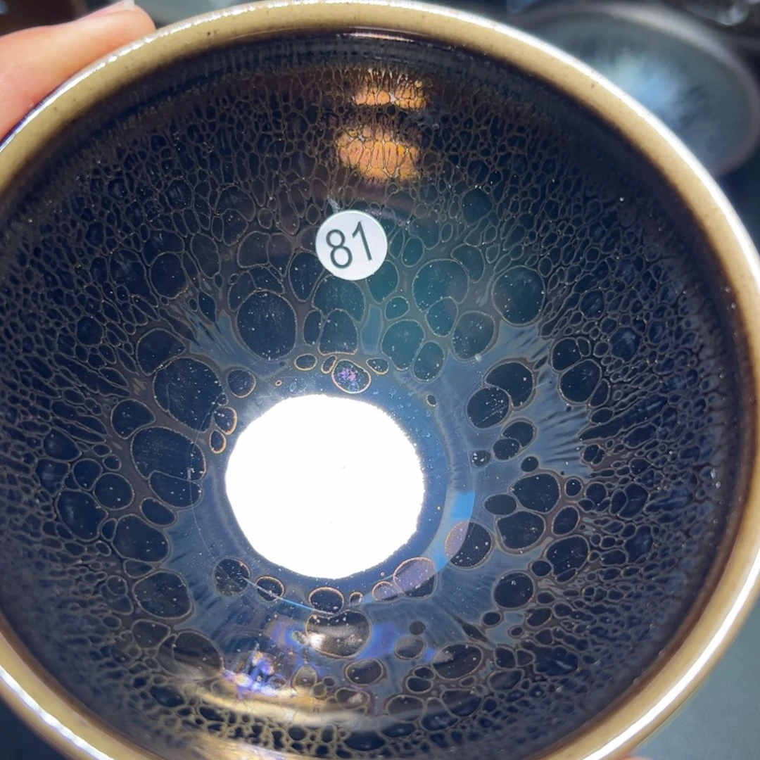 茶盏全手工原矿原釉建盏