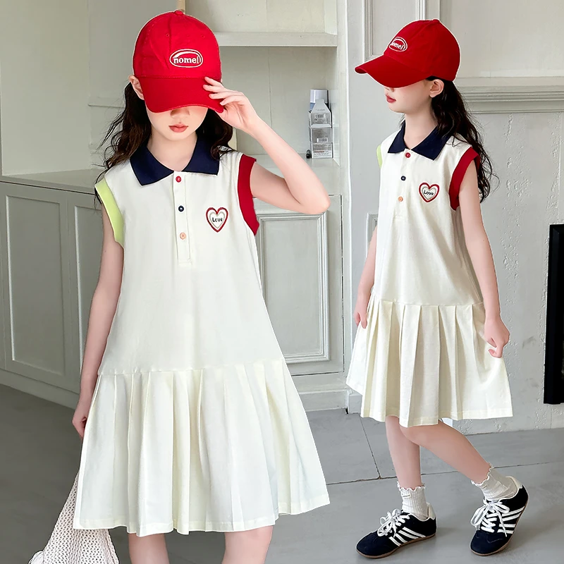 女童连衣裙夏款2025新款儿童洋气韩版中大童裙子女孩公主裙女孩潮