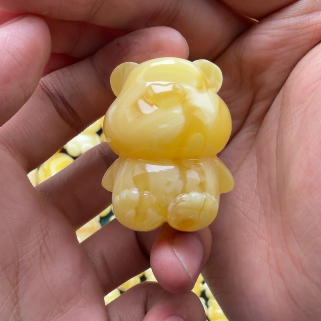 琥珀未镶嵌裸石蜜蜡