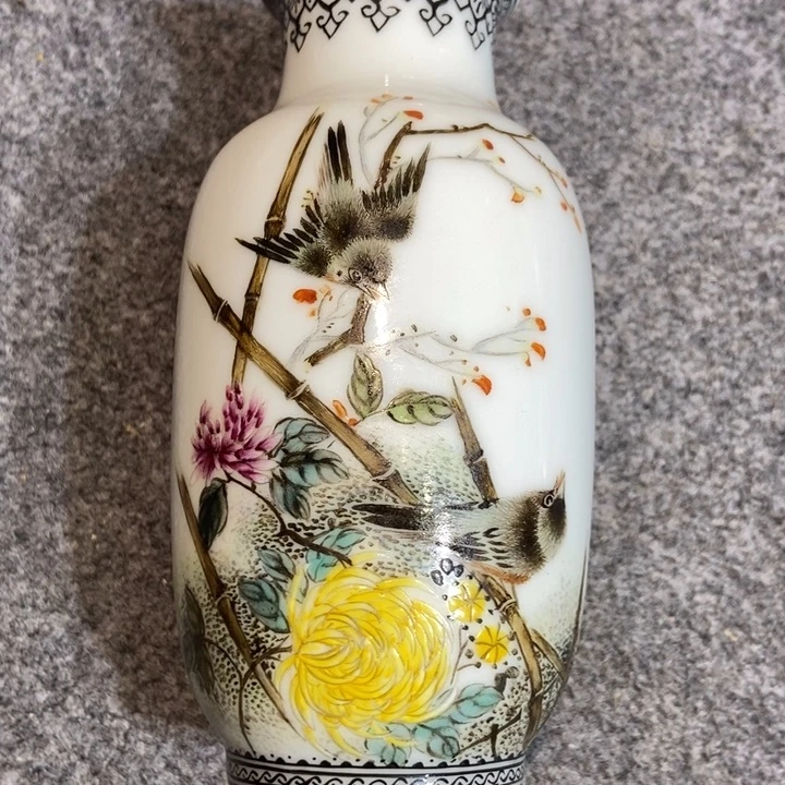 摆件用****1景德镇粉彩陶瓷