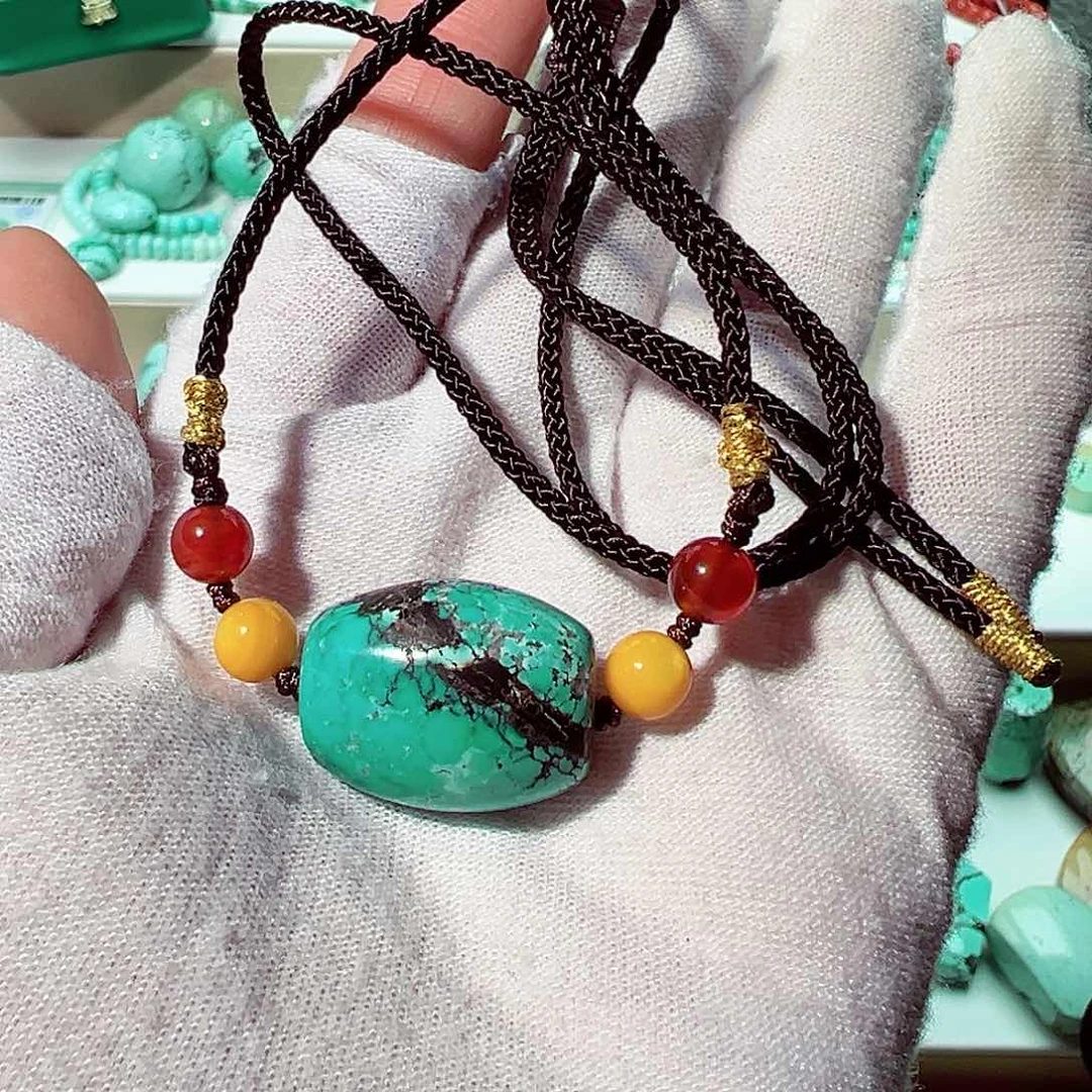 绿松石锁骨链未镶嵌