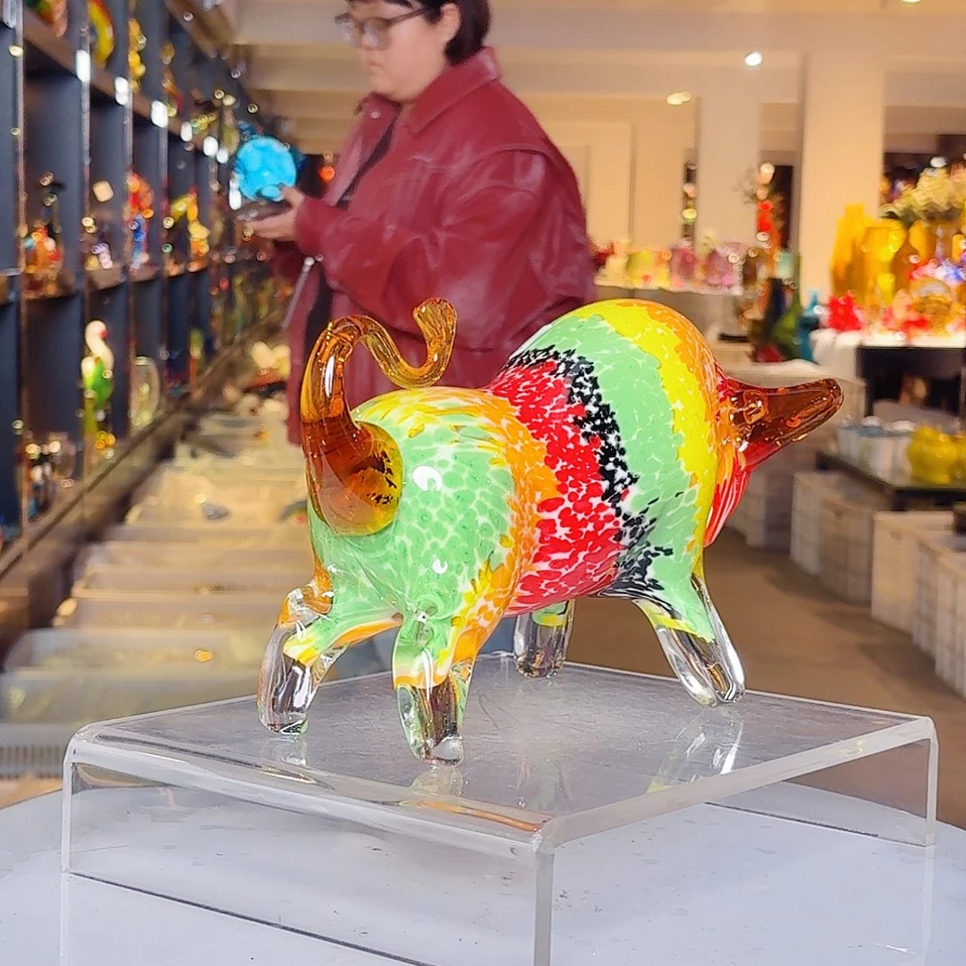 摆件琉璃岛上有个叫小