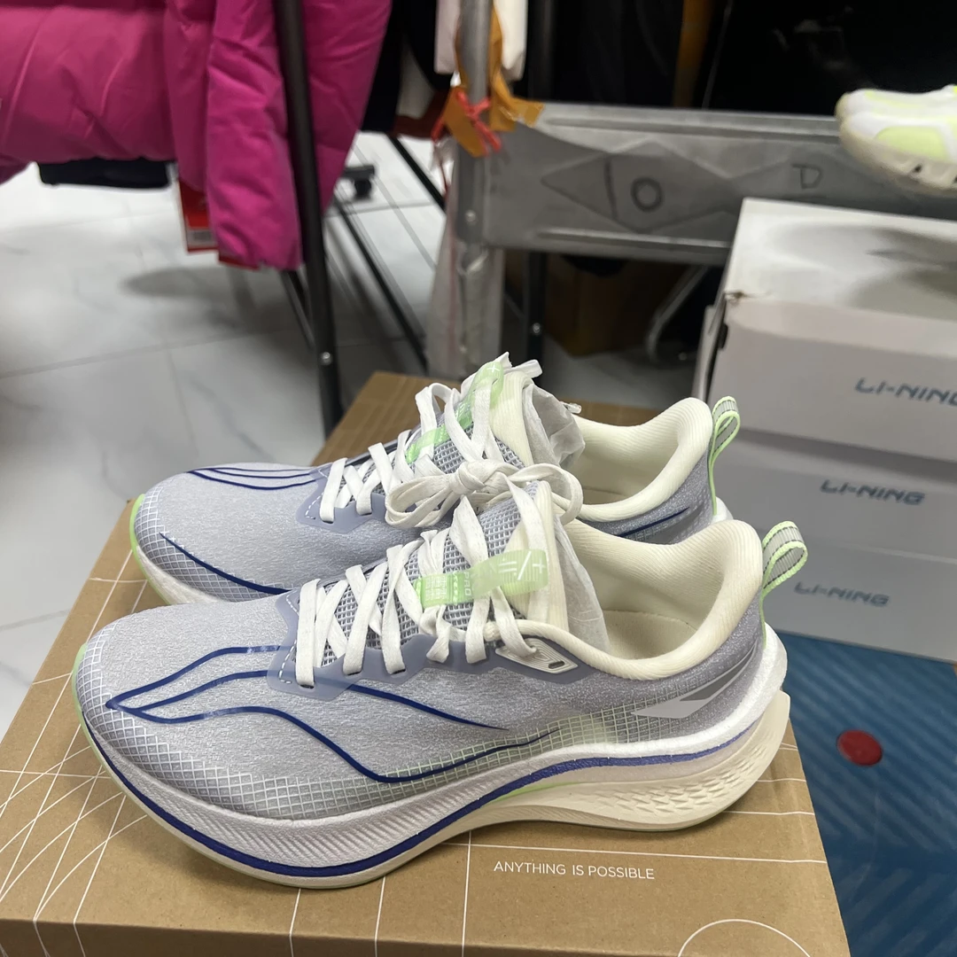 《B品以直播展示为准》试穿过(X1377）李宁女子运动鞋ARPU002-4