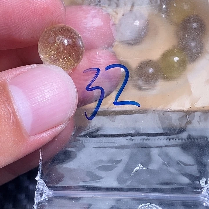 今***天未镶嵌手链发晶天然水晶手串