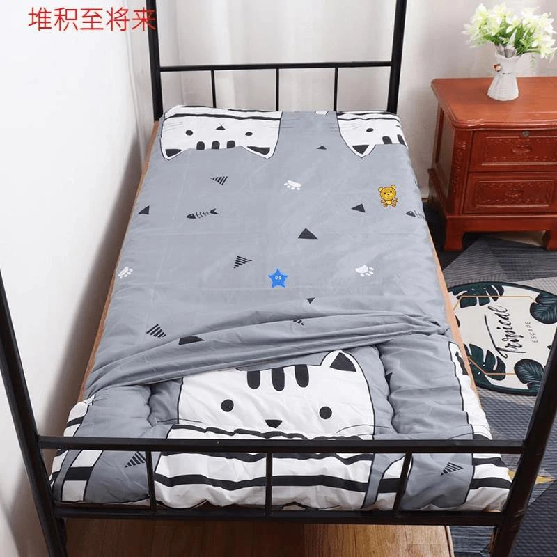 好品褥套被套0.9m学生宿舍床垫套拉链款单人防螨床垫防尘保护套不