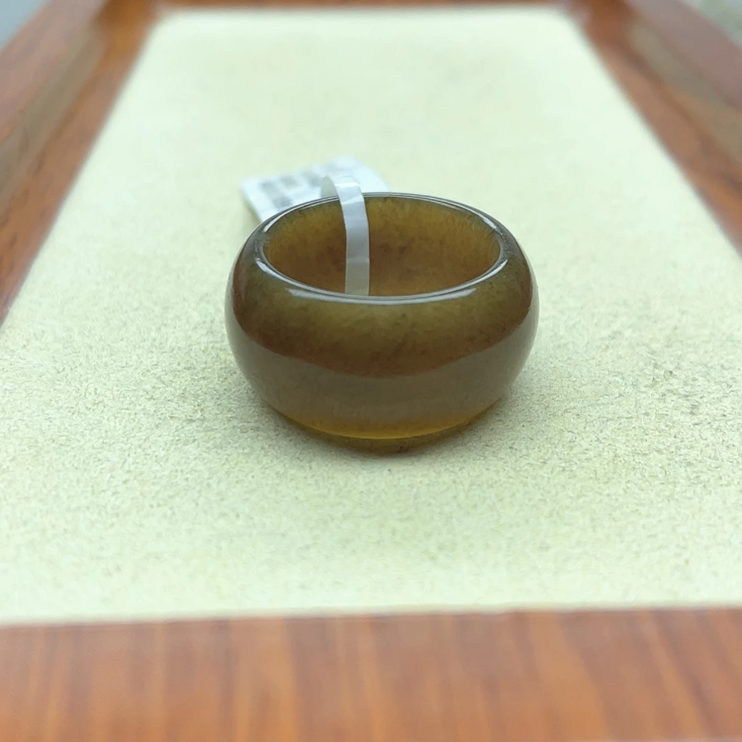 未镶嵌戒指和田玉101红糖墩墩16号