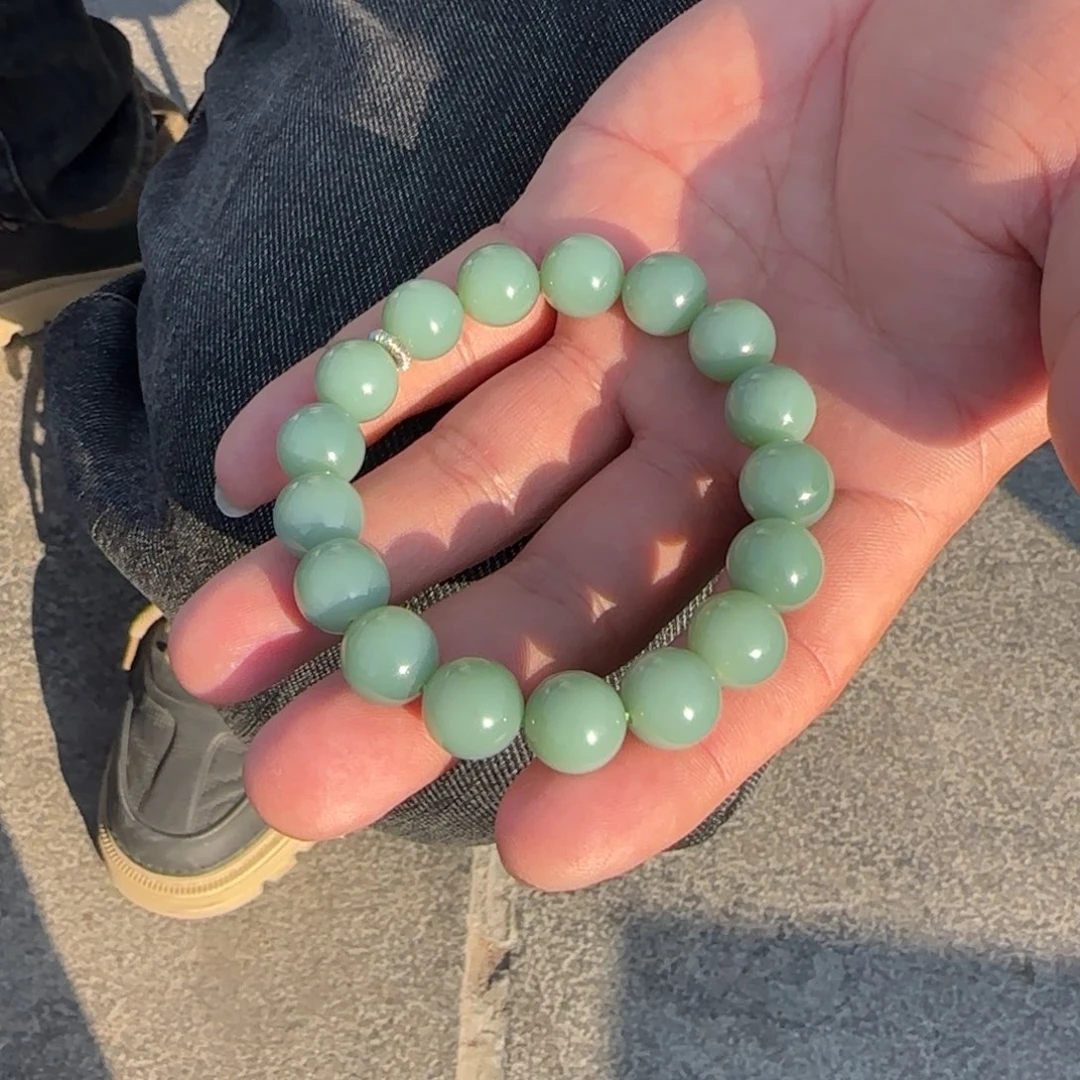 和田玉手链未镶嵌