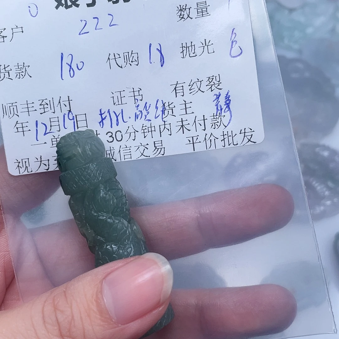 Z***Z翡翠未镶嵌颈饰翡翠