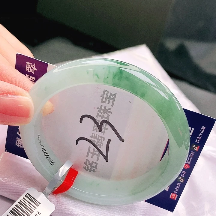 翡翠未镶嵌手镯缅甸天然a货翡翠手镯