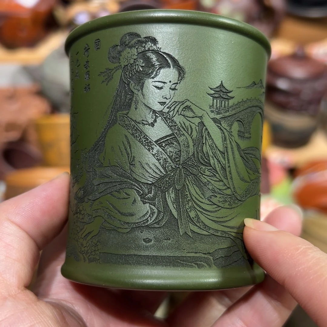 茶杯紫砂宜兴紫砂主人杯