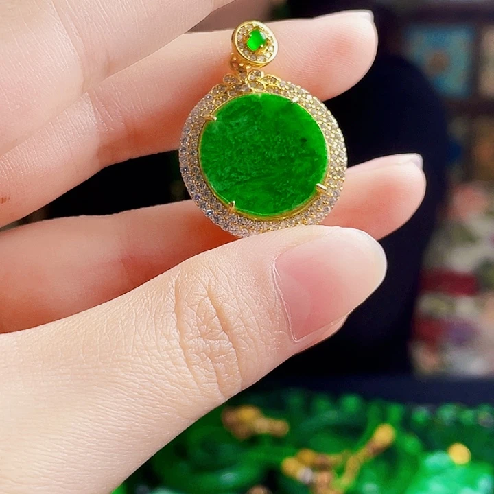 翡翠银S925镶嵌耳饰多样性